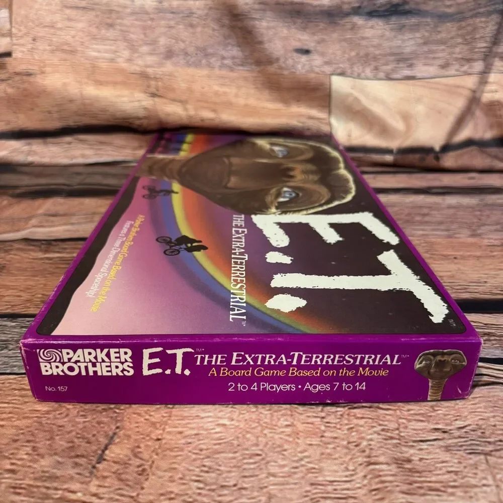 Vintage 1982 E.T. The Extra-Terrestrial Board Game Parker Brothers Complete